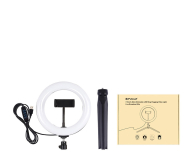 Puluz LED 20cm z uchwytem na telefon - 1508836 - zdjęcie 3